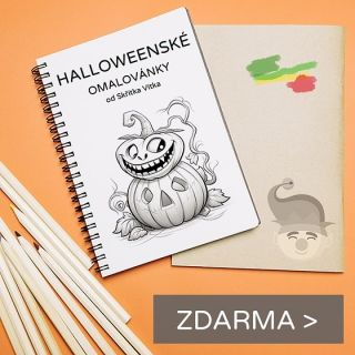 Halloweenské omalovánky pro děti stahuj zadáčo na skritekvitek.cz/omalovanky #halloween #omalovanky #prodeti #zdarma...